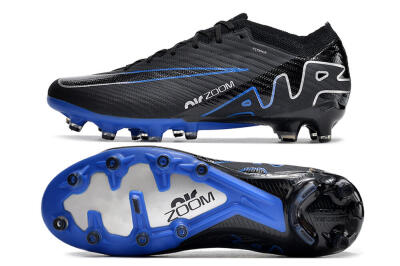 Nike Air Zoom Mercurial Vapor 15 Elite AG Low-Tops Football Boots - Black/Blue/White