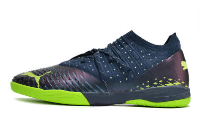 Puma Future Z 1.3 Teazer IC Low-Tops Football Shoes - Blue/Green