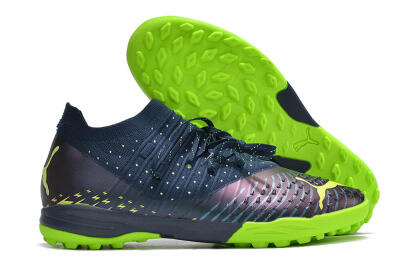 Puma Future Z 1.3 Teazer TF Low-Tops Football Shoes - Blue/Green