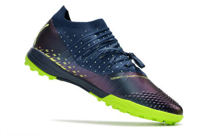 Puma Future Z 1.3 Teazer TF Low-Tops Football Shoes - Blue/Green