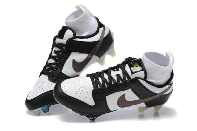 Nike Mercurial Vapor Ede Dunk Panda FG High-Tops Football Boots - White/Black/Brown