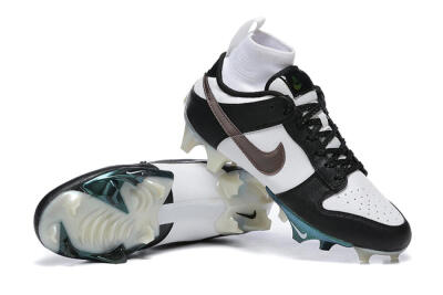 Nike Mercurial Vapor Ede Dunk Panda FG High-Tops Football Boots - White/Black/Brown