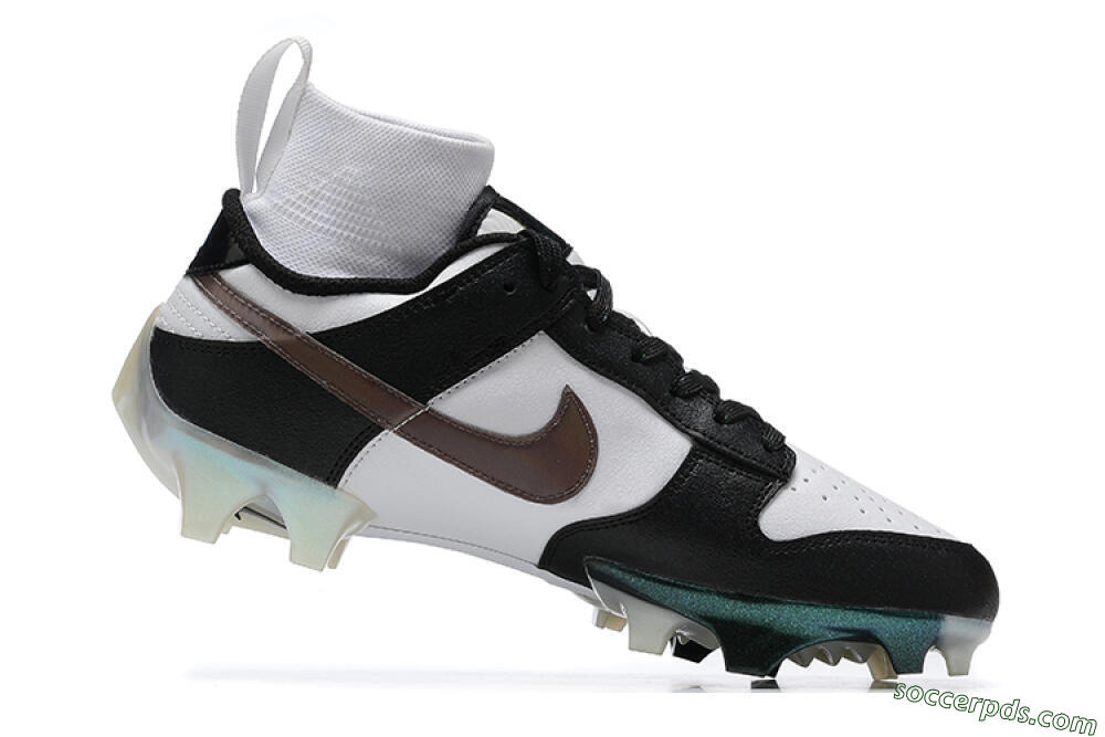 Nike Mercurial Vapor Ede Dunk Panda FG High-Tops Football Boots - White/Black/Brown 6