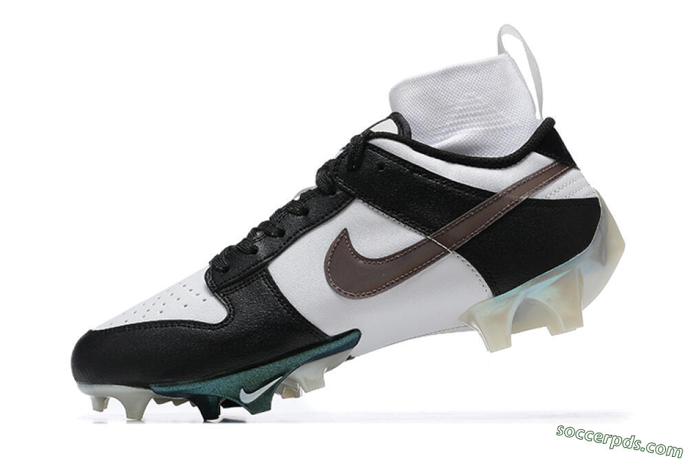Nike Mercurial Vapor Ede Dunk Panda FG High-Tops Football Boots - White/Black/Brown 7