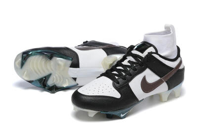 Nike Mercurial Vapor Ede Dunk Panda FG High-Tops Football Boots - White/Black/Brown