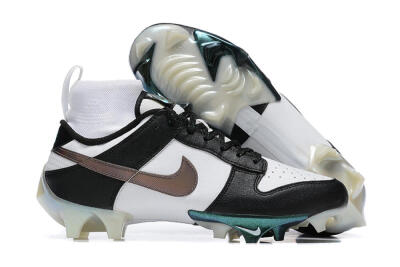 Nike Mercurial Vapor Ede Dunk Panda FG High-Tops Football Boots - White/Black/Brown