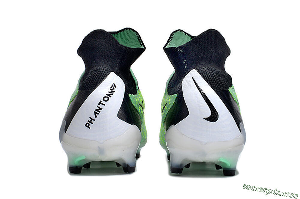 Nike Phantom GX Elite DF FG High-Tops Football Boots - Green/Black/White 5