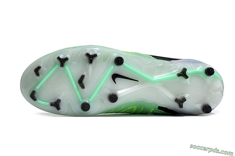 Nike Phantom GX Elite DF FG High-Tops Football Boots - Green/Black/White 6