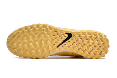Nike Phantom GX Elite DF Link TF High-Tops Football Shoes - Yellow/Black/Brown