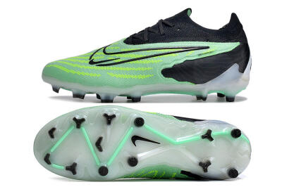 Nike Phantom GX Elite FG Low-Tops Football Boots - Green/Black