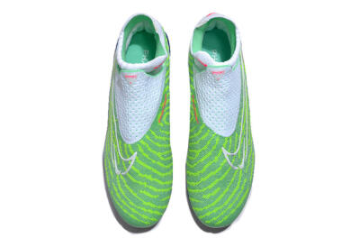 Nike Phantom GX DF Elite FG High-Tops Football Boots - Green/White/Blue