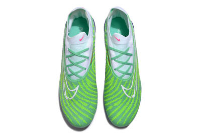 Nike Phantom GX Elite FG Low-Tops Football Boots - Green/White/Blue