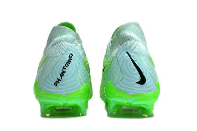 Nike Phantom GX Elite FG Low-Tops Football Boots - Green/Black/Gold
