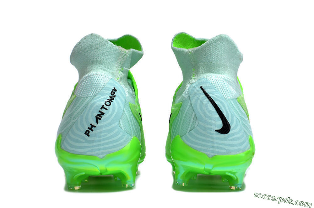 Nike Phantom GX DF Elite FG High-Tops Football Boots - Green/Black/Brown 5