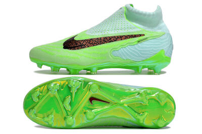 Nike Phantom GX DF Elite FG High-Tops Football Boots - Green/Black/Brown