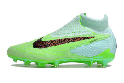 Nike Phantom GX DF Elite FG High-Tops Football Boots - Green/Black/Brown
