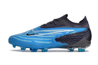 Nike Phantom GX Elite FG Low-Tops Football Boots - Blue/White/Black