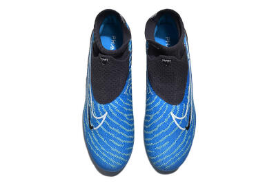 Nike Phantom GX DF Elite FG High-Tops Football Boots - Blue/White/Black