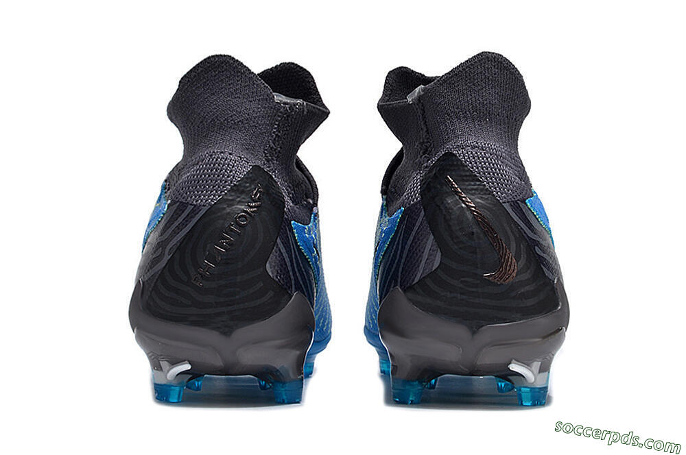 Nike Phantom GX DF Elite FG High-Tops Football Boots - Blue/White/Black 5