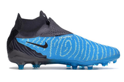 Nike Phantom GX DF Elite FG High-Tops Football Boots - Blue/White/Black