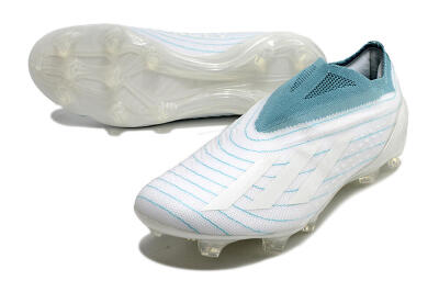 Adidas X Speedportal+ FG Low-Tops Football Boots - White/Blue