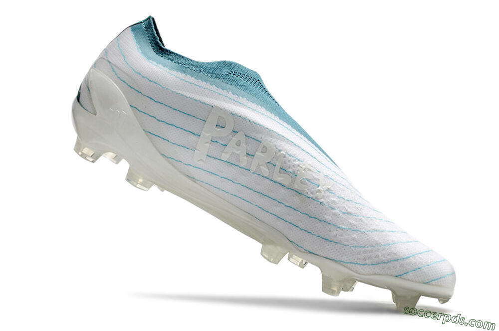 Adidas X Speedportal+ FG Low-Tops Football Boots - White/Blue 4