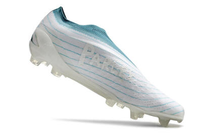 Adidas X Speedportal+ FG Low-Tops Football Boots - White/Blue