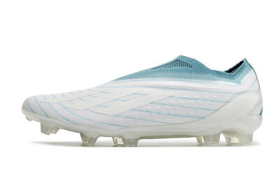 Adidas X Speedportal+ FG Low-Tops Football Boots - White/Blue