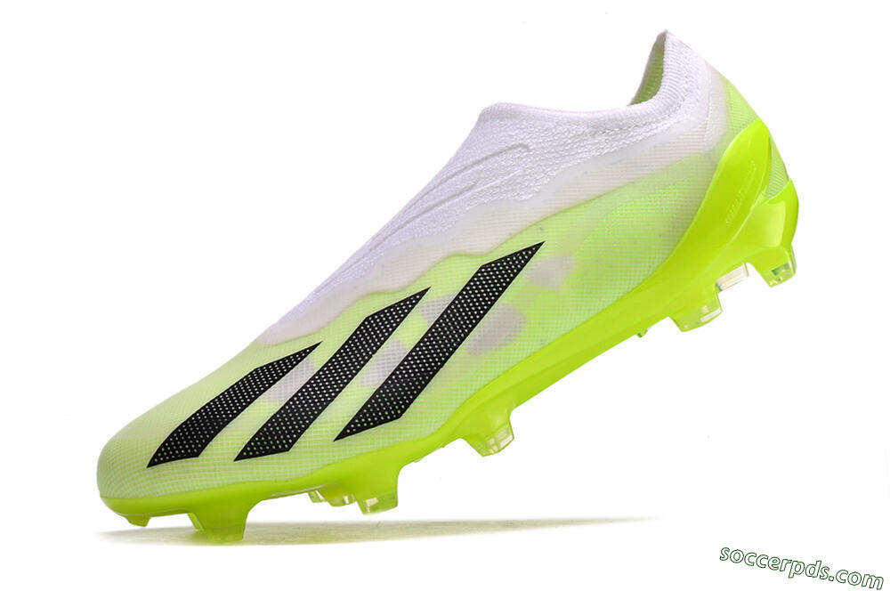 Adidas X Crazyfast.1 LL FG Low-Tops Football Boots - Green/Black/White 5