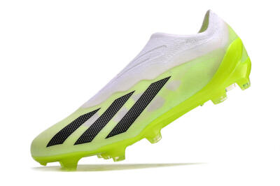 Adidas X Crazyfast.1 LL FG Low-Tops Football Boots - Green/Black/White