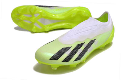 Adidas X Crazyfast.1 LL FG Low-Tops Football Boots - Green/Black/White