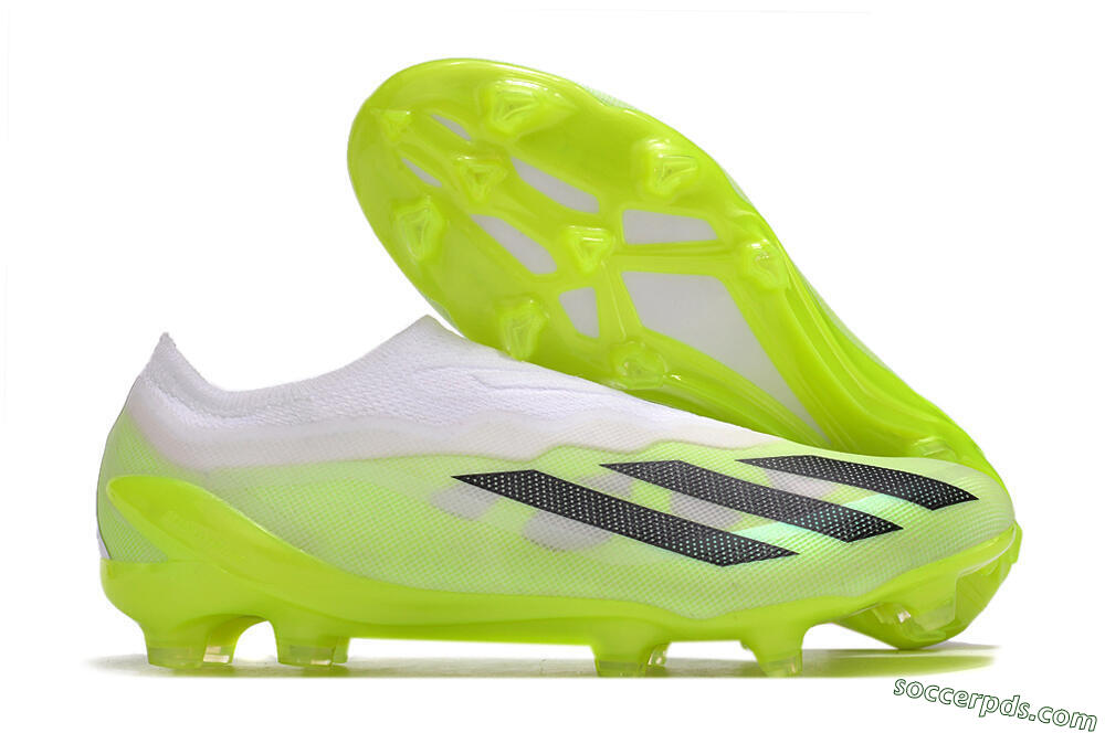 Adidas X Crazyfast.1 LL FG Low-Tops Football Boots - Green/Black/White 1