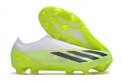 Adidas X Crazyfast.1 LL FG Low-Tops Football Boots - Green/Black/White