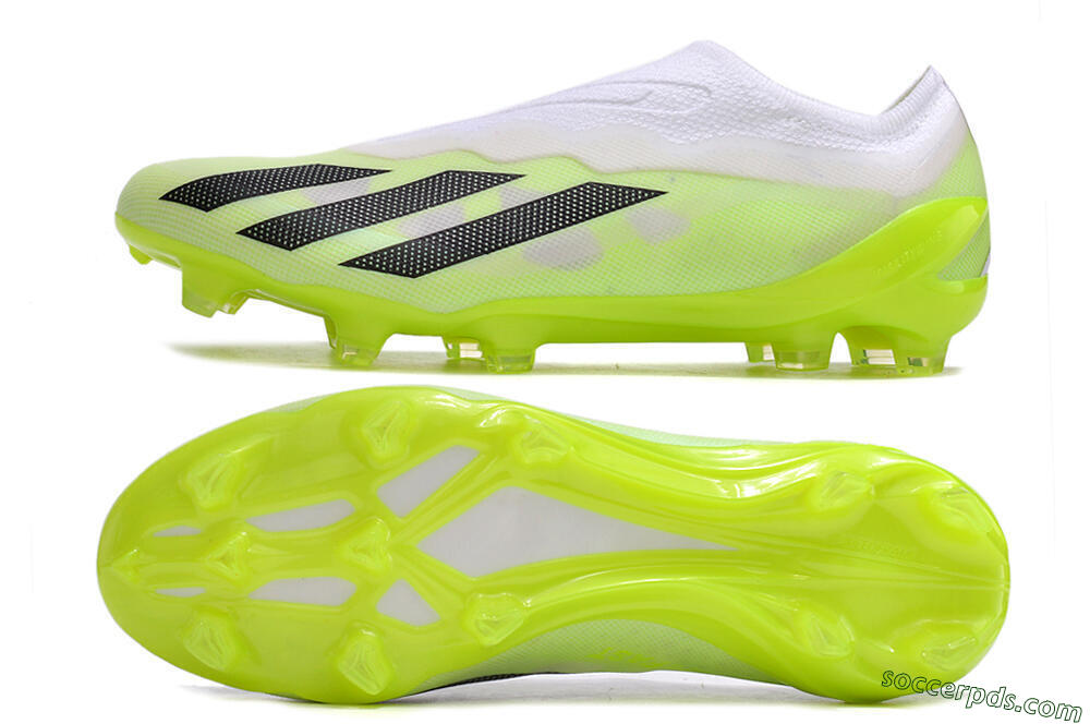 Adidas X Crazyfast.1 LL FG Low-Tops Football Boots - Green/Black/White 0