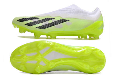 Adidas X Crazyfast.1 LL FG Low-Tops Football Boots - Green/Black/White