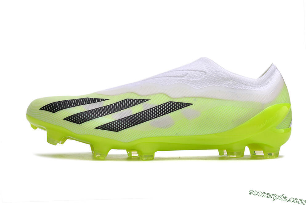 Adidas X Crazyfast.1 LL FG Low-Tops Football Boots - Green/Black/White 2
