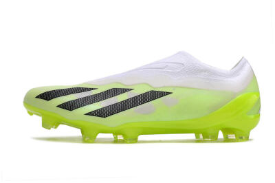 Adidas X Crazyfast.1 LL FG Low-Tops Football Boots - Green/Black/White