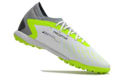 Adidas Predator Accuracy.3 TF High-Tops Football Shoes - White/Black/Green/Grey