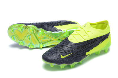 Nike Phantom GX Elite FG Low-Tops Football Boots - Green/Black