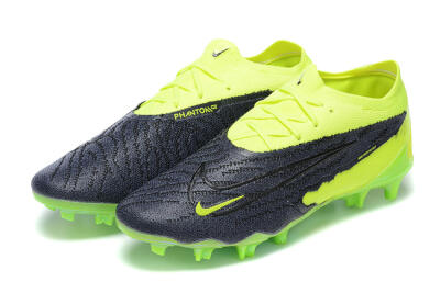 Nike Phantom GX Elite FG Low-Tops Football Boots - Green/Black