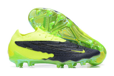 Nike Phantom GX Elite FG Low-Tops Football Boots - Green/Black