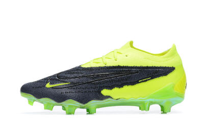 Nike Phantom GX Elite FG Low-Tops Football Boots - Green/Black