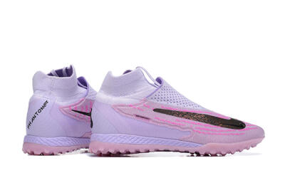 Nike Phantom GX Elite DF TF High-Tops Football Shoes - Purple/Pink/Black
