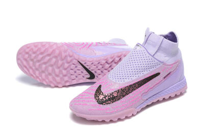 Nike Phantom GX Elite DF TF High-Tops Football Shoes - Purple/Pink/Black