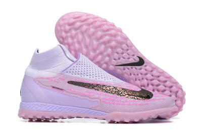 Nike Phantom GX Elite DF TF High-Tops Football Shoes - Purple/Pink/Black