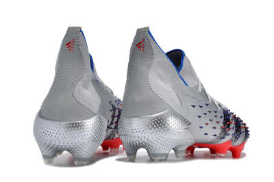 Adidas Predator Freak.1 FG High-Tops Football Boots - Sliver/Black/Red