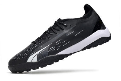 Puma Ultra Ultimate TF Low-Tops Football Shoes - Black/White