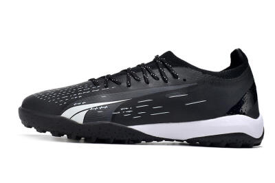 Puma Ultra Ultimate TF Low-Tops Football Shoes - Black/White