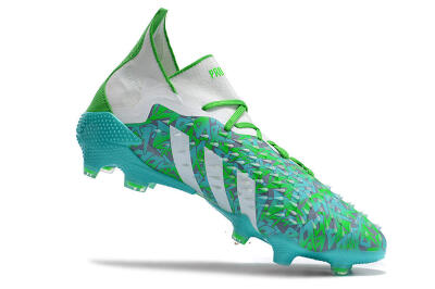Adidas Predator Freak.1 FG High-Tops Football Boots - Blue/White/Grey