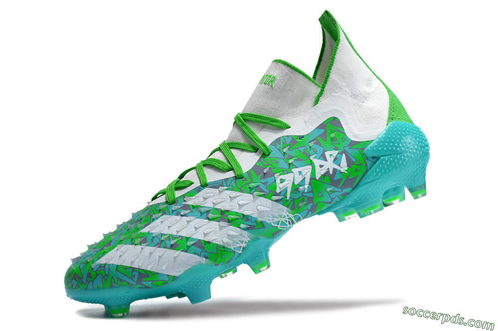 Adidas Predator Freak.1 FG High-Tops Football Boots - Blue/White/Grey 5